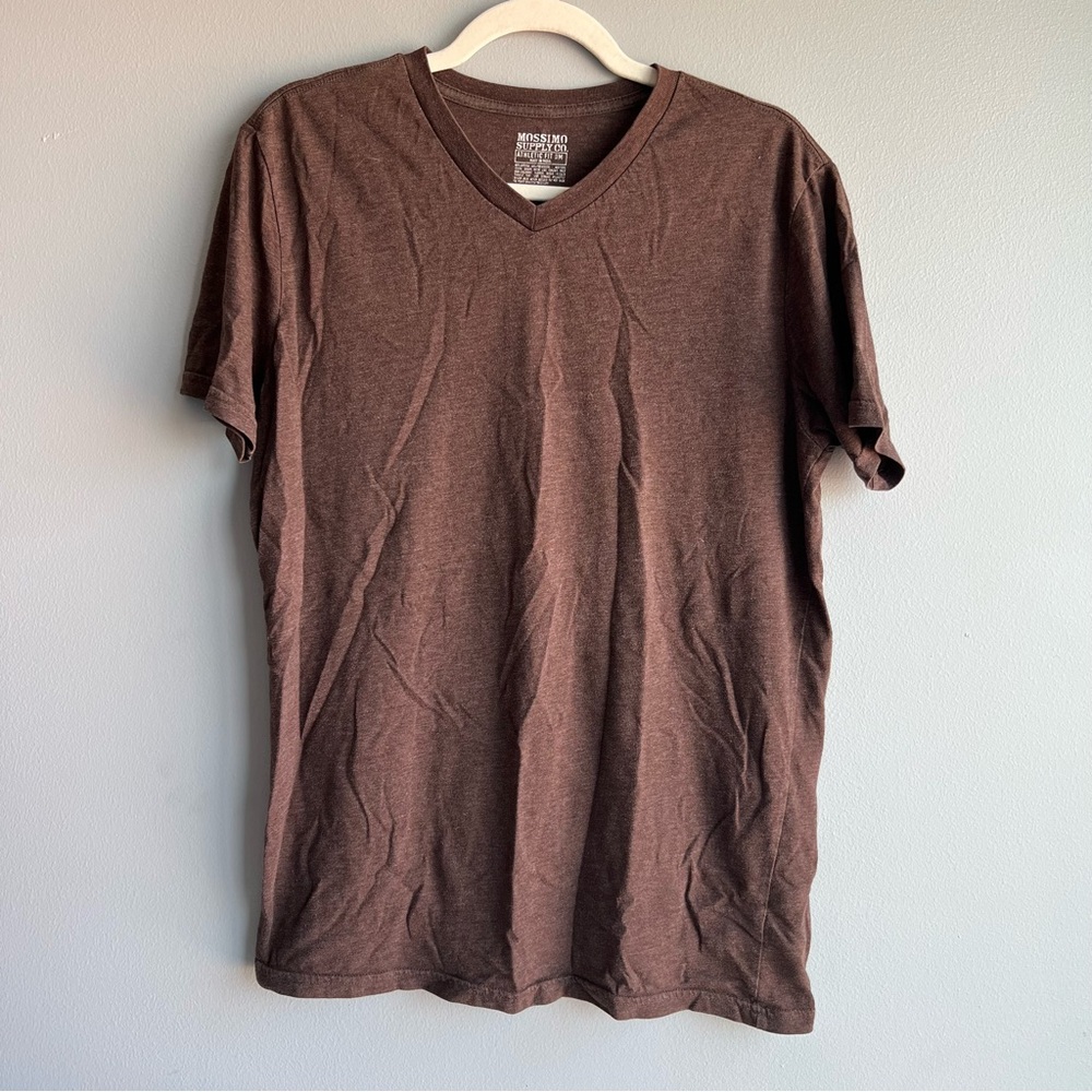Brown Mossimo Short Sleeve Tee